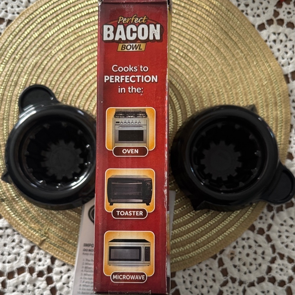 BRAND NEW IN BOX Bacon Bowls - Picture 3 of 4